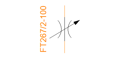 FT267/2-100 (Bonded seal)
